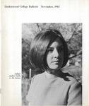 The Lindenwood College Bulletin, November 1967 by Lindenwood College