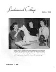 The Lindenwood College Bulletin, February 1956 by Lindenwood College