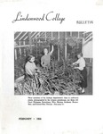 The Lindenwood College Bulletin, February 1955