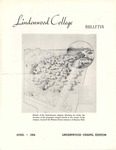 The Lindenwood College Bulletin, April 1954 by Lindenwood College