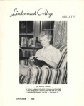 The Lindenwood College Bulletin, October 1954