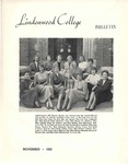 The Lindenwood College Bulletin, November 1952 by Lindenwood College