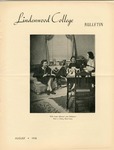 The Lindenwood College Bulletin, August 1938