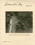 The Lindenwood College Bulletin, November 1938