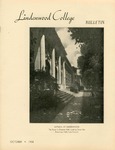 The Lindenwood College Bulletin, October 1938