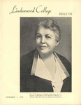 The Lindenwood College Bulletin, November 1937