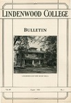 The Lindenwood College Bulletin, August 1933