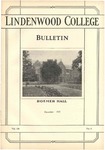 The Lindenwood College Bulletin, December 1932
