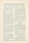 The Lindenwood College Bulletin, November 1920