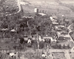 Aerial View of Lindenwood's Campus Facing Southwest, circa 1940s by Lindenwood College