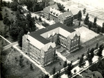 Aerial View of Roemer Hall Facing West, circa 1921