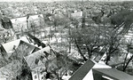 View of the Lindenwood Quad, Looking Southeast, from the Roof of Sibley, c1970s