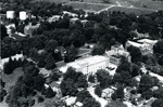 Aerial View of Lindenwood's Campus Facing West, circa 1969