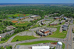 Aerial View of the Lindenwood Campus Facing North, 2013