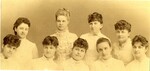 Lindenwood College Class Photo, 1886 by J. C. Strauss