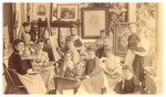 Lindenwood Art Students, circa 1890s by Rudolph Goebel
