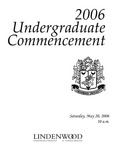 2006 Undergraduate Commencement