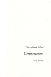 1972 Commencement