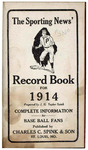 The Sporting News Record Book (1914) by J. G. Taylor Spink