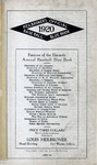 Heilbroner's Official Baseball Blue Book (1920) by Louis Heilbroner