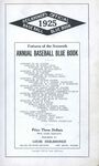 Heilbroner's Official Baseball Blue Book (1925) by Louis Heilbroner