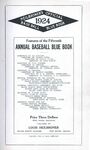 Heilbroner's Official Baseball Blue Book (1924) by Louis Heilbroner