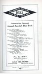 Heilbroner's Official Baseball Blue Book (1922) by Louis Heilbroner