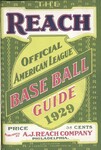 The Reach Official American League Base Ball Guide for 1929