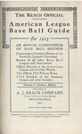 The Reach Official American League Base Ball Guide for 1913 by A.J. Reach Company