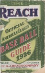 The Reach Official American League Base Ball Guide for 1926 by A.J. Reach Company