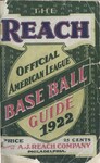 The Reach Official American League Base Ball Guide for 1922