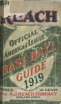 The Reach Official American League Base Ball Guide for 1919