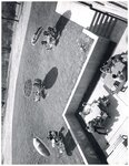 Patio Behind Ayres Hall, circa 1960 by Lindenwood College