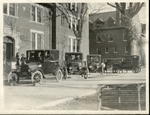 Automobiles in Front of Ayers Hall, circa 1920s by Lindenwood College