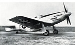 World War II Mustang Airplane Named for Lindenwood College, circa 1943 by Unknown