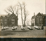 Lindenwood Students in an Outdoor Gym Class, circa 1910 by Lindenwood College