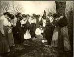 Lindenwood Students "Mourning" a Broken Sugar Bowl, 1904