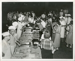 Student Social Event at Night, circa 1960s by Lindenwood College