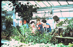 Lindenwood Students in the Greenhouse, circa 1970s
