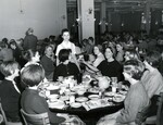 Lindenwood Students in Ayres Hall Cafeteria, 1966