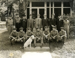 Lindenwood College Groundskeepers with President John Roemer, circa 1930s by Lindenwood College