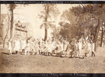 Children at Saturday Play Ground Classes, Lindenwood College, circa 1916