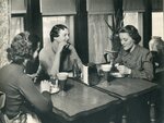 Lindenwood Students Eating at the Campus Tea Room, 1938 by Lindenwood College