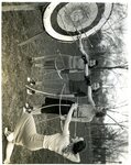 Lindenwood Students in Archery Class, circa 1940 by Lindenwood College