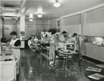 Lindenwood College Students in Home Economics Class, circa 1950s by Lindenwood College