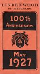 Lindenwood College 100th Anniversary Decal by Lindenwood College