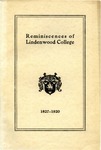 Reminiscences Of Lindenwood College: A Souvenir for the Home Coming by Lucinda de Leftwich Templin