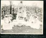 1917 May Queen Court by Unknown