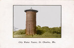 City Water Tower, St. Charles, MO, circa 1900 by Unknown