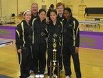 2009-2010 Lindenwood University Women's Table Tennis Team by Lindenwood University